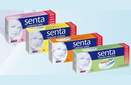 Tampone Senta campione omaggio
