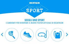 Diventa tester Decathlon