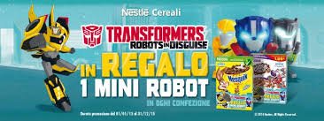 Nesquik regala i Transformers