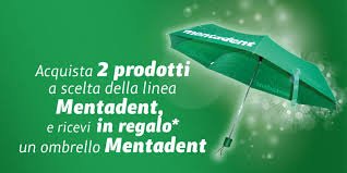 Ombrello da borsetta Mentadent? Solo da Tigotà