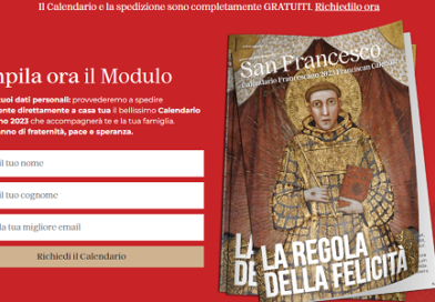 Calendario San Francesco – Richiedi la tua copia Gratuita